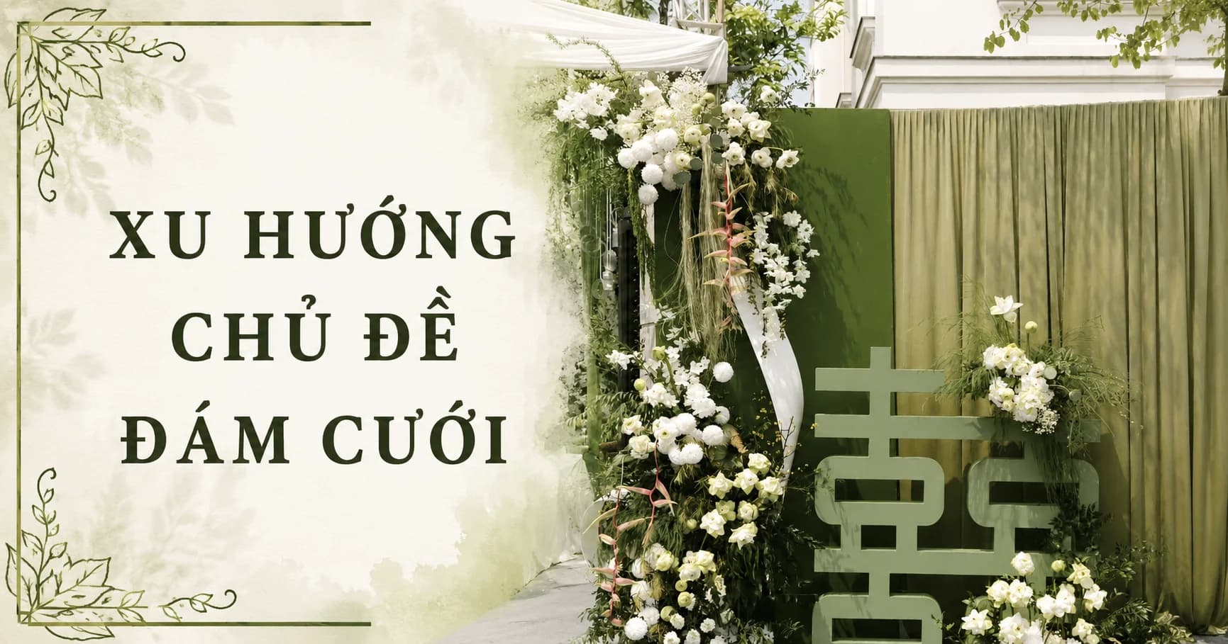 Xu hướng chủ đề đám cưới 2026
