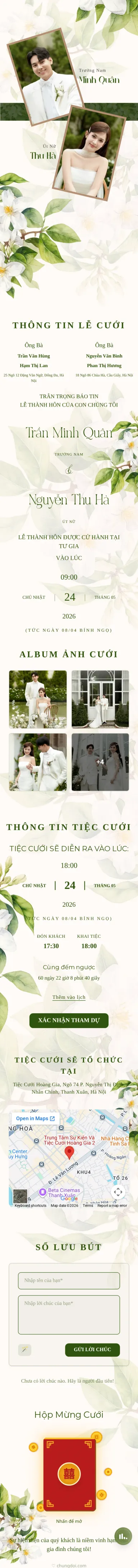Hoa Mộc - Trắng